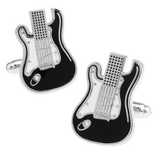 Load image into Gallery viewer, Free Shipping 29 Designs Guitar Cufflinks Music Design Musical Note Cuff Links Piano Bass Cuffs
