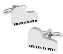 Load image into Gallery viewer, Free Shipping 29 Designs Guitar Cufflinks Music Design Musical Note Cuff Links Piano Bass Cuffs