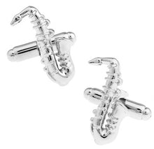 Load image into Gallery viewer, Free Shipping 29 Designs Guitar Cufflinks Music Design Musical Note Cuff Links Piano Bass Cuffs