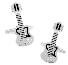 Load image into Gallery viewer, Free Shipping 29 Designs Guitar Cufflinks Music Design Musical Note Cuff Links Piano Bass Cuffs