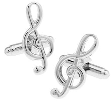 Load image into Gallery viewer, Free Shipping 29 Designs Guitar Cufflinks Music Design Musical Note Cuff Links Piano Bass Cuffs