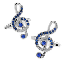 Load image into Gallery viewer, Free Shipping 29 Designs Guitar Cufflinks Music Design Musical Note Cuff Links Piano Bass Cuffs