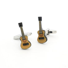 Load image into Gallery viewer, Free Shipping 29 Designs Guitar Cufflinks Music Design Musical Note Cuff Links Piano Bass Cuffs